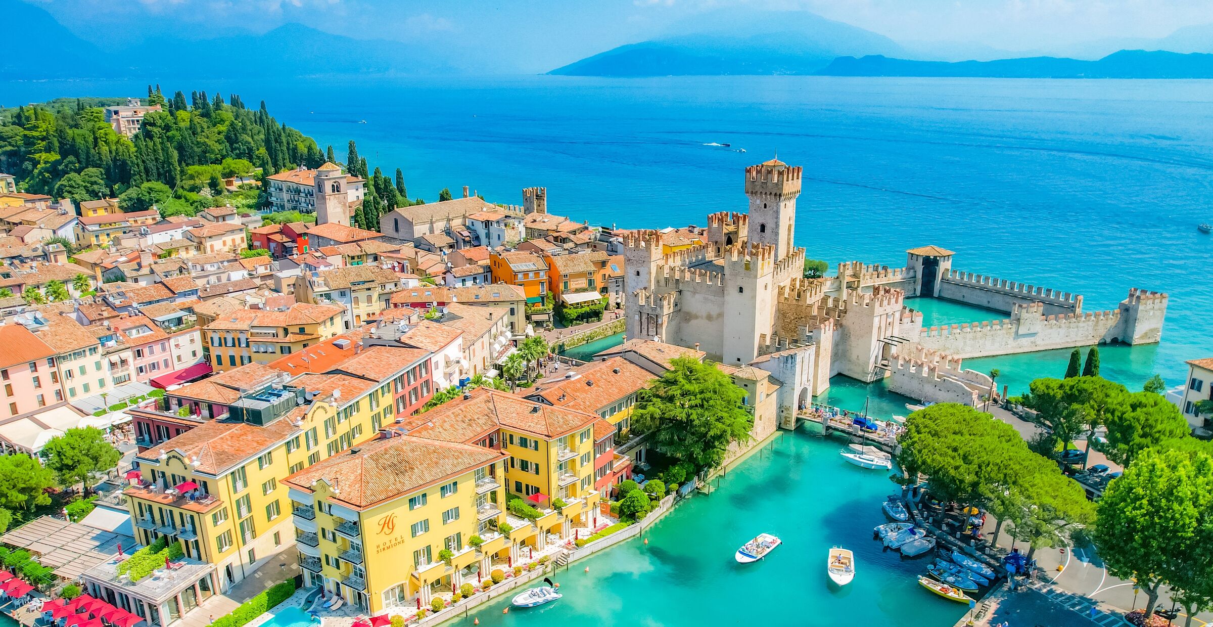 Resor till Gardasjön, Italien