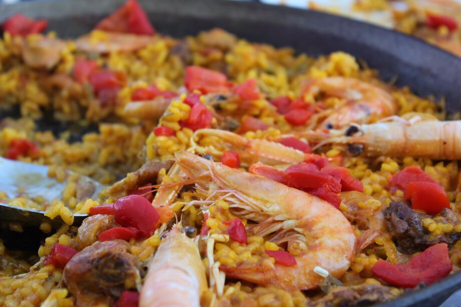 Paella Málaga, Costa del Sol, Andalucía, Spania Marthesj Reiseguiden
