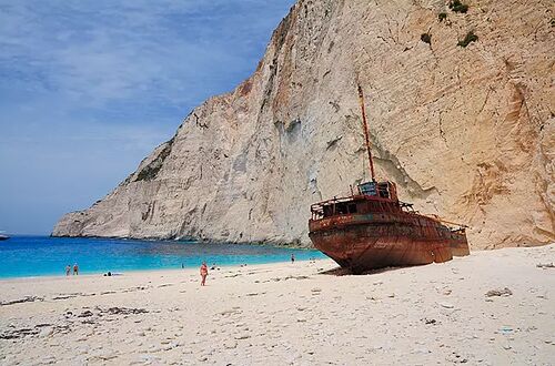 Shipwreck beach