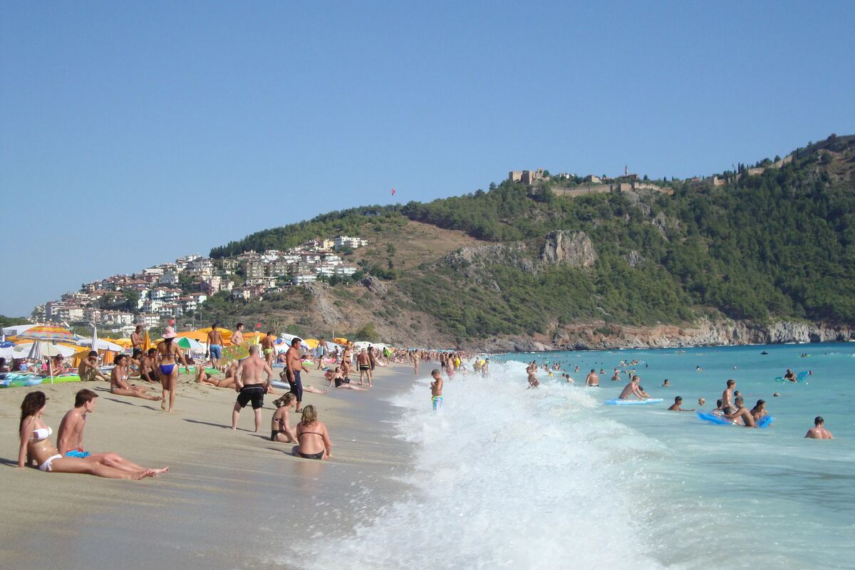 Kleopatra beach
