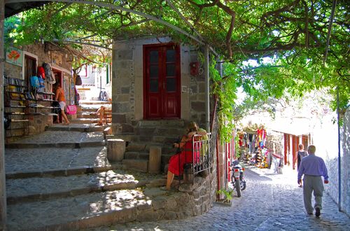 Gränder i Molyvos