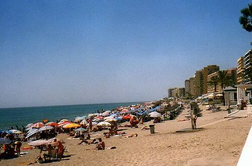 Stranden i Fuengirola