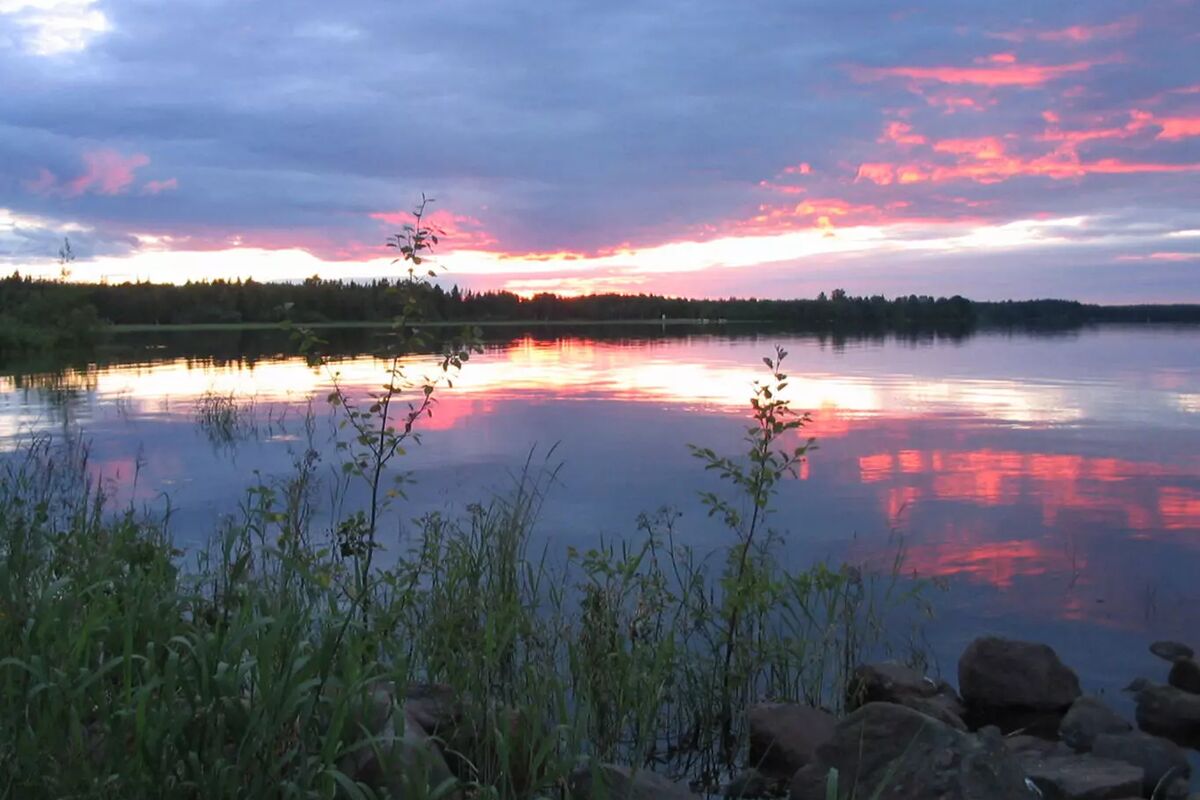 Solnedgång